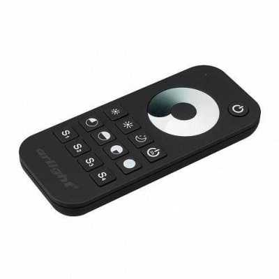 Пульт ПУЛЬТ SMART-R24-DIM BLACK (1 ЗОНА, 2.4G) (ARLIGHT, IP20 ПЛАСТИК, 5 ЛЕТ) – цена, описание и отзывы — фото