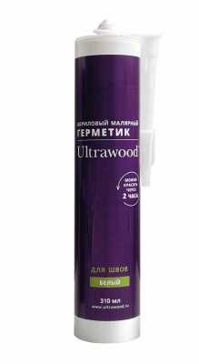 Герметик ULTRAWOOD акриловый, малярный, 310 мл – цена, описание и отзывы — фото