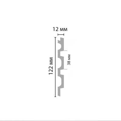 Декоративная панель Декоративная панель DECOMASTER D316-77D ДМ (122*12*2900мм) – цена, описание и отзывы — фото