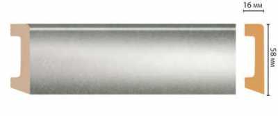 Плинтус Плинтус напольный DECOMASTER D234-375ДМ (58*16*2400 мм) – цена, описание и отзывы — фото